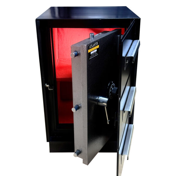 Caja Fuerte Semiblindada Mecanica Secreta Tipo Archivador - Imagen 4